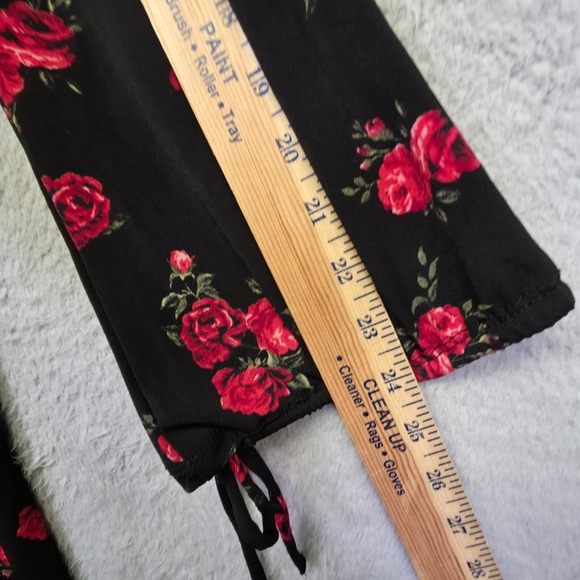 Torrid Dress Womens Plus Size 2X Floral Skater Whimsigoth Vamp Dark Romantic NEW - Picture 11 of 16